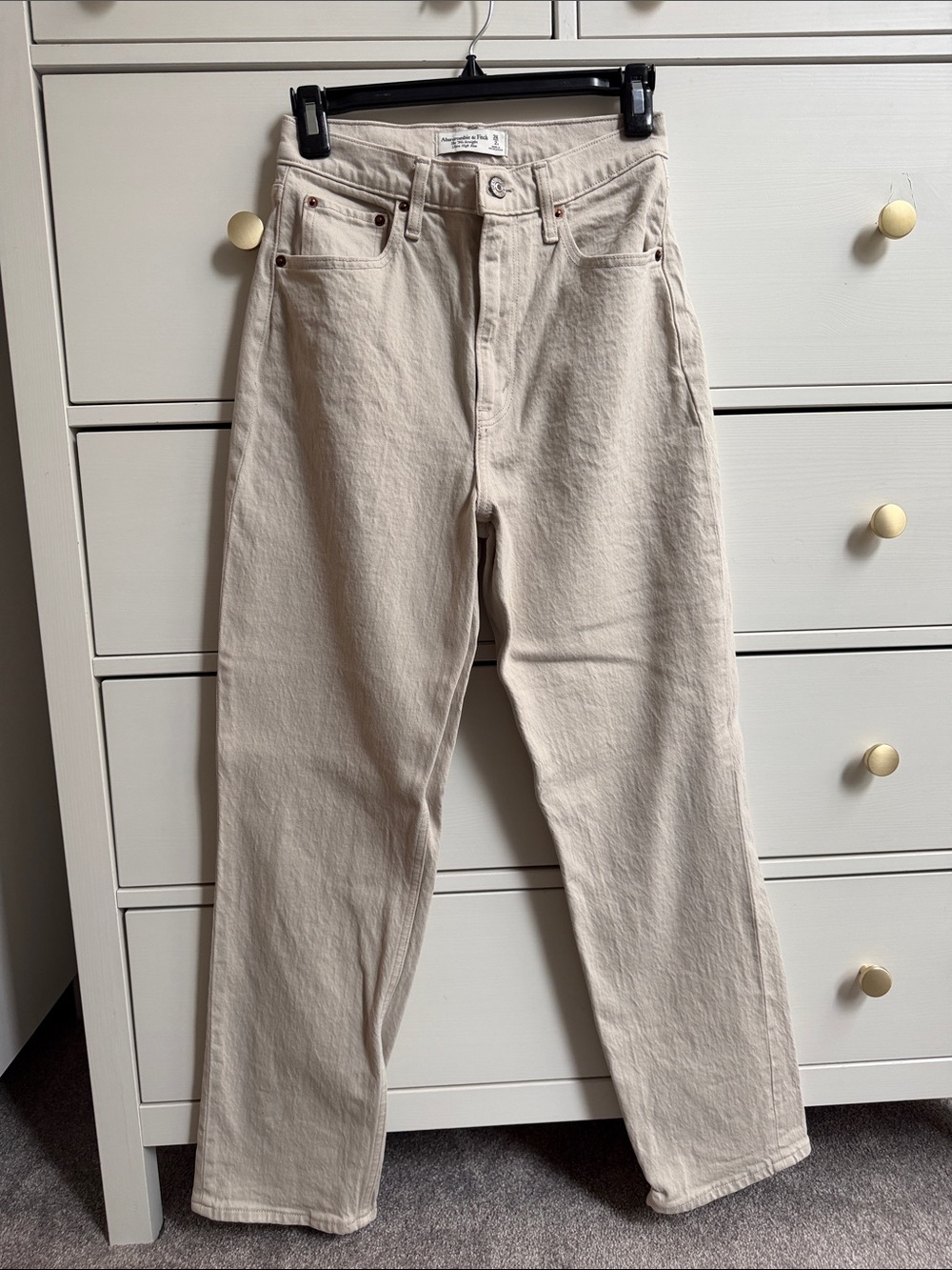Abercrombie - The ‘90s Straight Ultra High Rise - Short Length